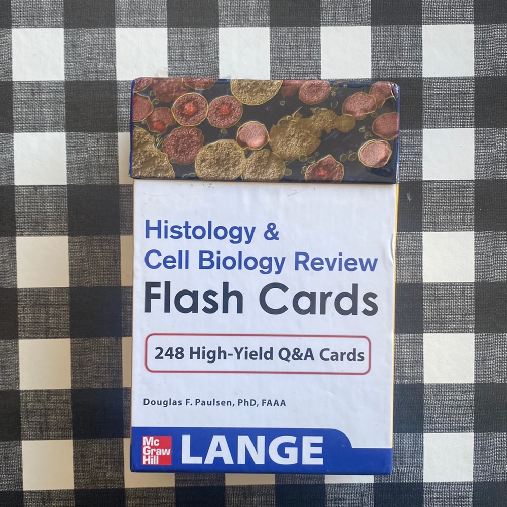 Histology and Cell Biology Review Cards